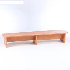 Wooden Straight Bench for Home and Office