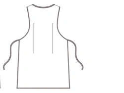 Disposable Non-woven Material Apron for Medical Use TU 13.95.10-002-67798088-2020