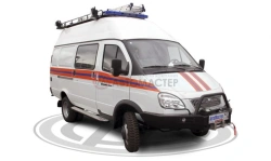 Emergency Rescue Vehicle 287177 on GAZ 27057 Chassis