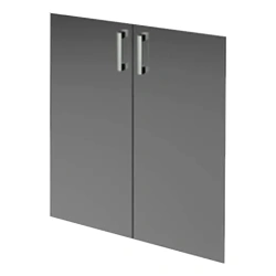 Tinted Glass Doors Set NT-601.2.C (2 pieces)