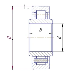 Rolling Bearing 86-2672944P1-TU 3900-A