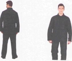 Men's Heat-Resistant Suit for Protection Against Convective Heat and Thermal Radiation