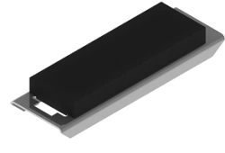 Base Plate for IP44 Protection, Model POSZ 50x600mm, 1.2mm Thickness