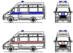 Emergency Transport Vehicles for Rescue Services - Type 3009 Models: 3009SS, 3009ST, 3009SY, 3009SG on Gazelle Base