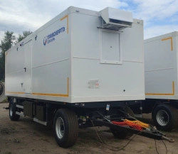 Isothermic Container Trailer for Mobile Living Spaces - Model 821602