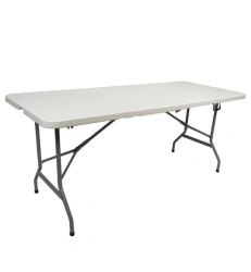 Folding Plastic Table STR180L - Compact and Portable Design