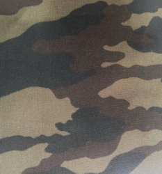 Camouflage Cotton-Polyester Fabric for Summer Field Suits, Art. S 40 BYU