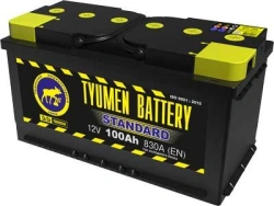 Lead Acid Starter Battery TYUMEN BATTERY 6СТ-100LR STANDARD