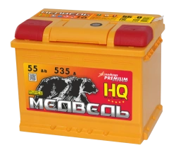 Lead-Acid Starter Battery for Internal Combustion Engines 12V 55Ah Medved