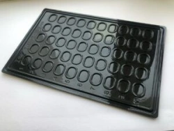 Disposable Immunological Polymer Plate 50 Wells (Black) M-07/2