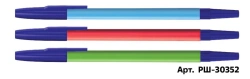 Neon Mixed Blue Ballpoint Pen STAMM "049" 0.7mm