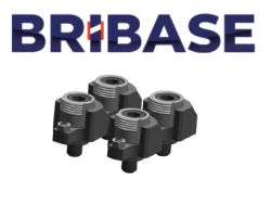 Adjustable Set of Four Ribbed Clamps 25mm BriBase BB.VS.100.51.025