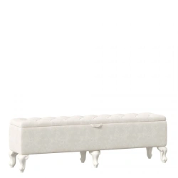 Alabaster/Champagne Bench LD.517150.000