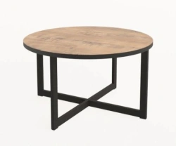 Home Series Coffee Table with Metal Frame - ALSAV