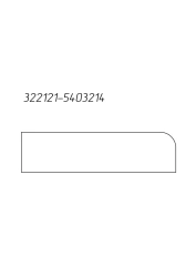 Non-Windshield Movable Glass for GAZ 322121-5403214