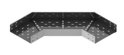 Horizontal Reinforced Corner Tray UPL 000x00 U90 for Cable Lines