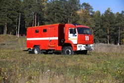Fire Pump Station PNS-130, Model 58812K43265, KAMAZ-43265-D5 Chassis