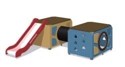 Children's Play Complex for Thematic Games and Physical Development - Romana 115.22.00