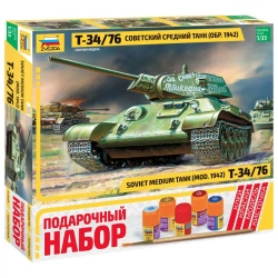 Gift Set "Tank T-34/76 Model 1942
