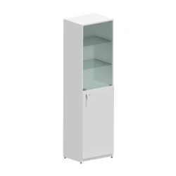 Two-Section Medical Cabinet with Single Door - SHMLS SKB