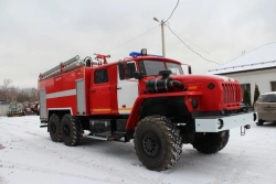 Fire Tanker Truck AC-6.0-70 (4320) 6YN32 Modification 6Y132W