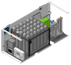 Mobile Compressed Natural Gas Filling Compressor Station MAGNKS-200.30.00.00.00