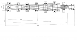 Crosspiece Type R50 Model 1/9 With Reduced Insertion Project 2643.06.000