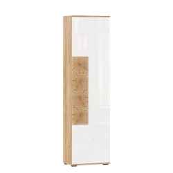 Single Door Wardrobe Fiji LD.659300.000 M (Golden Oak/White)