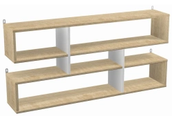 Wooden Wall Shelf for Bedroom, Article 50705
