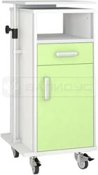 Medical Bedside Cabinet with Adjustable Table TPB-1K