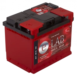 Lead Acid Battery for Starting Piston Engines 6ST-60 "ELAB