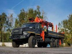 Multi-functional Hydraulic Crane Truck Ural 4320 U0K02N-4Z050
