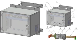 Outdoor Telecommunications Cabinet SHU-C-8U 600x400x350 IP55
