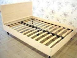 Metal Bed with Metal Frame 800x2000x450 mm Model Kr-1