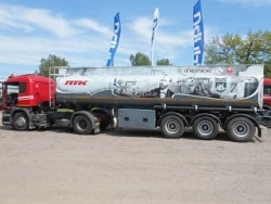 Tank Semi-Trailer for Transporting Oil Products Model 9639K on BPW Axles