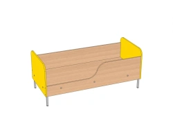 Children's Bed with Metal Frame 1232*644*602 mm KB-1M