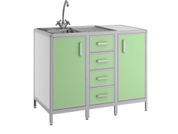 Laboratory Table with Sink, Optima Series: SLM.02.03