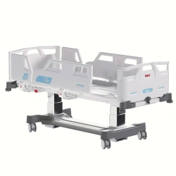 Functional Medical Bed with Electric Height Adjustment and Plastic Backs MEGI Swift X