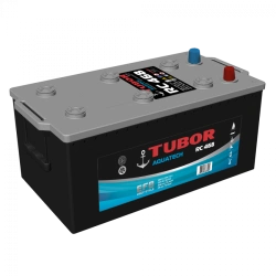 Lead-Acid Starter Battery TUBOR AQUATECH 6СТ-225.3(4) VL
