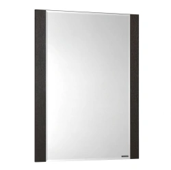 Aquaton Alpina 65 Rectangular Mirror with Wenge Finish