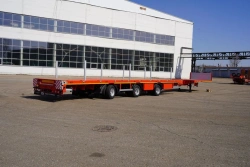 Specialized Heavy-Duty Semi-Trailer TverstroyMash 993931 Modification 0012 - Straight Platform Without Overhang