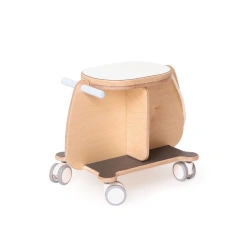 Mobile Children's Stool for Playtime - Trolik Model