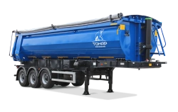 Tonar 95892 Dump Semi-Trailer with Axles Model 90424