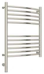 Heated Towel Radiator "BOHEMIA 3.0" 600x500 / MЭM Left, Uncoated