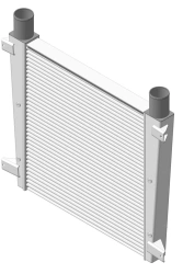 Turbocharged Air Cooling Heat Exchanger 429260A-1172010-10