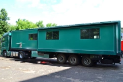 Mobile Technopark "Kvantorium" MPZ9T3 on NEFAZ-93341 Semi-Trailer with KAMAZ-5940 Truck