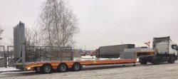 Heavy-Duty Semi-Trailer for Transporting Oversized Cargo 4589RF