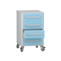 Medical Mobile Cabinet for Storage, Model DM-3-107-04.K2.F3