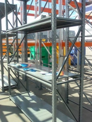 Load-Bearing Beam S80 (L150) for Shelving (Up to 4000mm) - Pack of 2500, Light Grey 7035 Finish