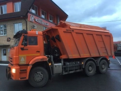 All-Season Road Maintenance Vehicle VMKD-2015 7963R1 based on KamAZ 65111-50, 65111-A5